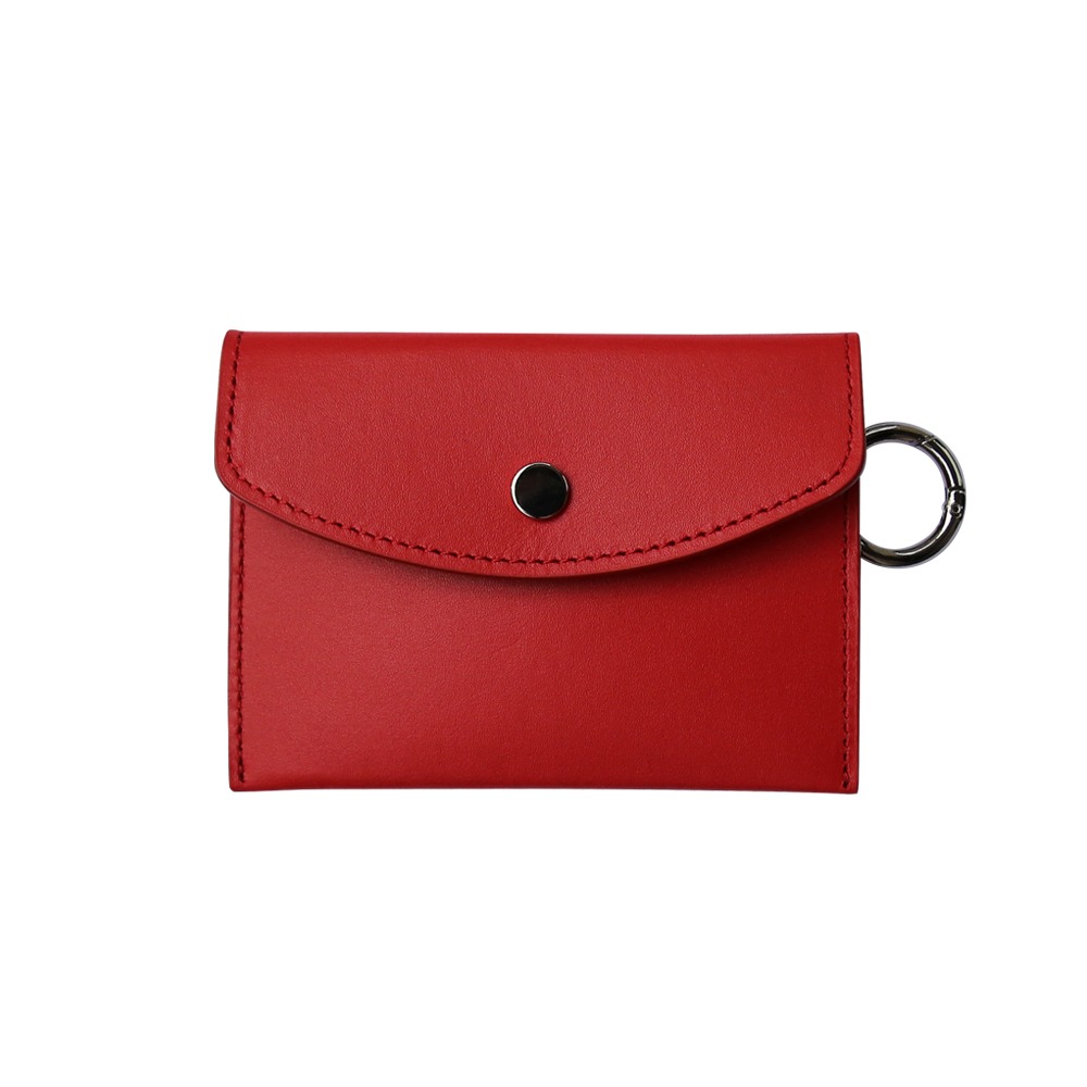 [품절]Classic card wallet - red